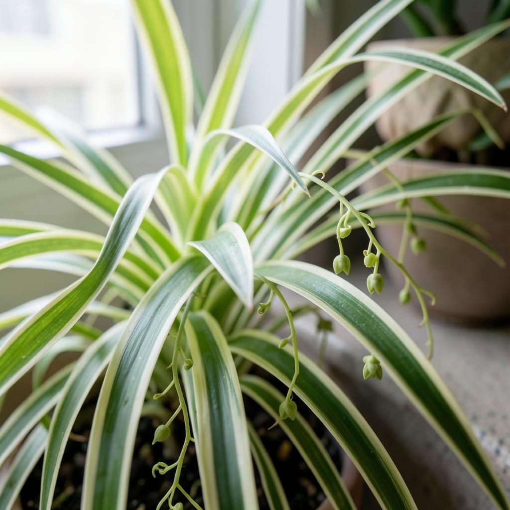 How Much Light Does a Spider Plant Need: Thriving in Low to Bright Indirect Sunlight