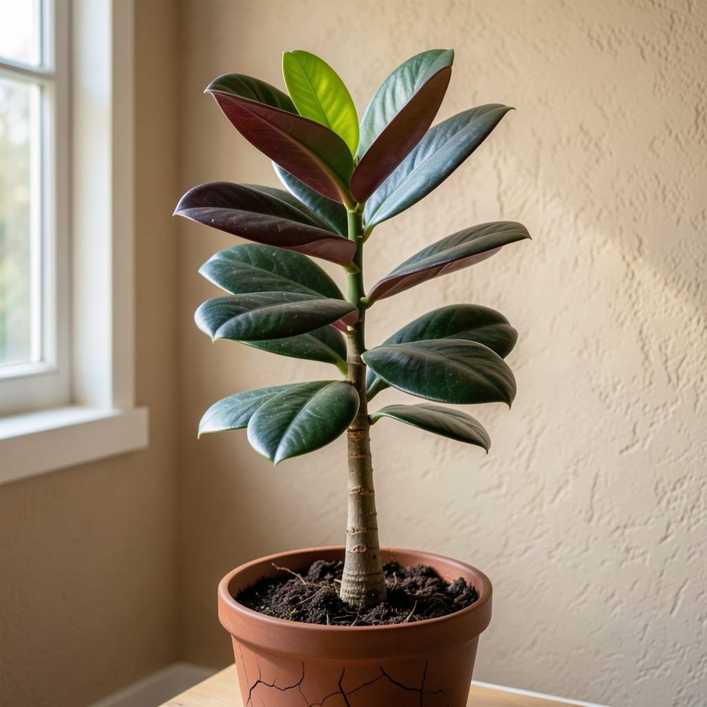 How Much Light for Rubber Plant: Bright Indirect Sunlight Secrets for Healthy Growth