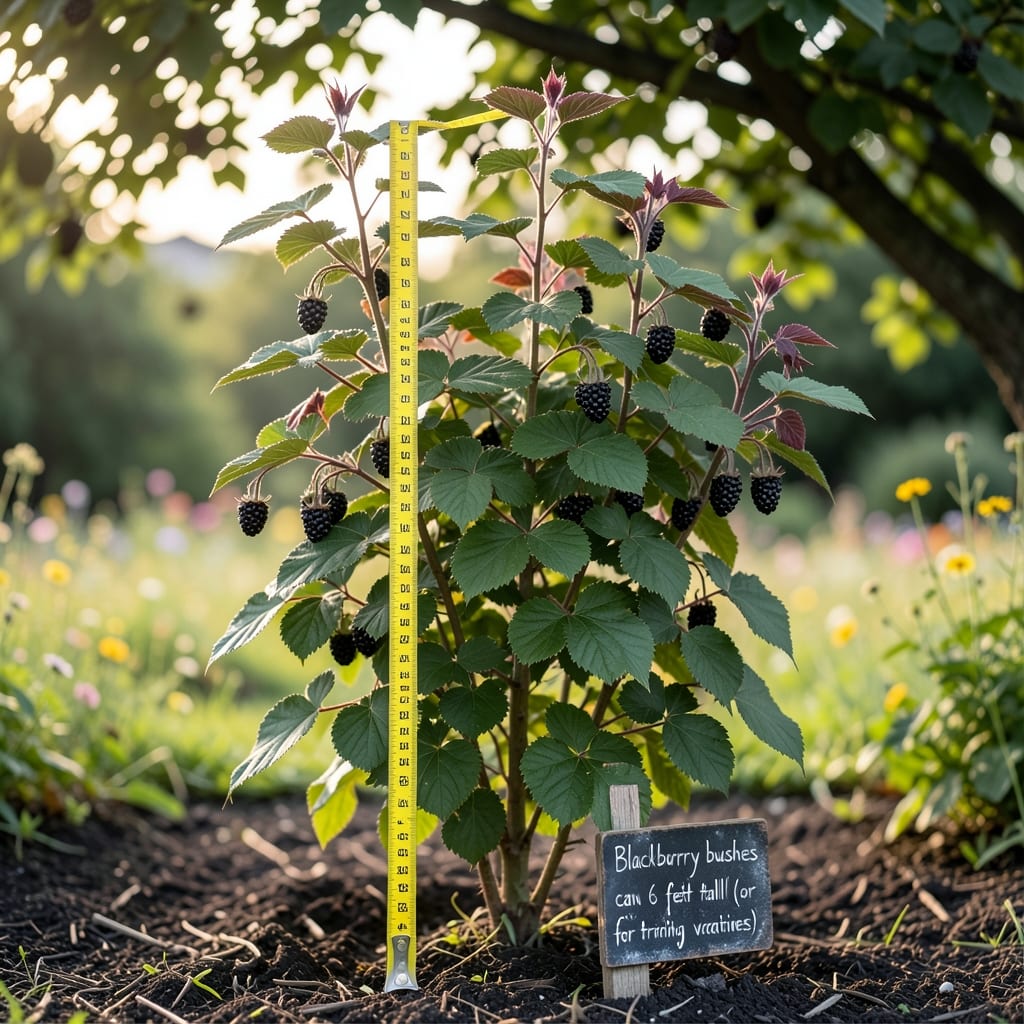 How Tall Can Blackberry Bushes Grow: Max Height by Variety and Pruning Tips