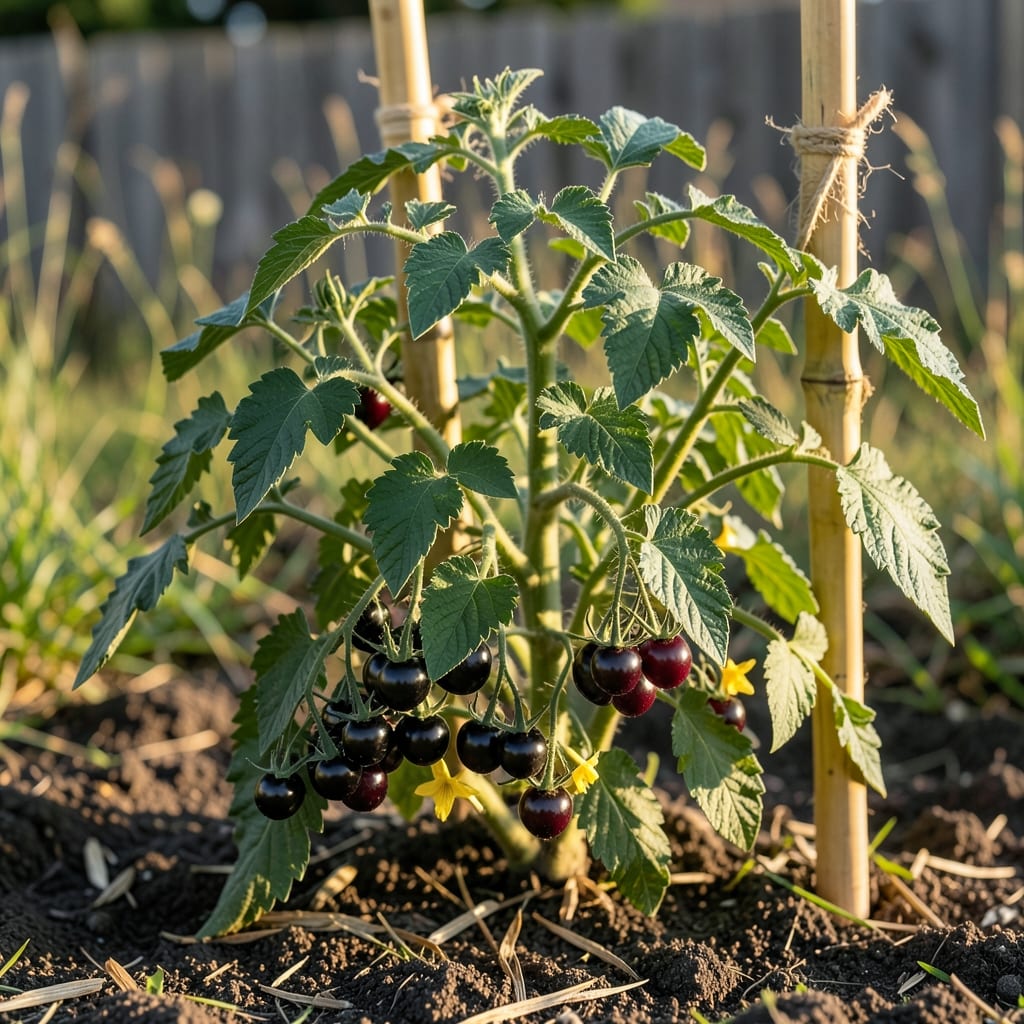 How Tall Do Black Cherry Tomato Plants Grow: Variety-Specific Heights & Staking Essentials