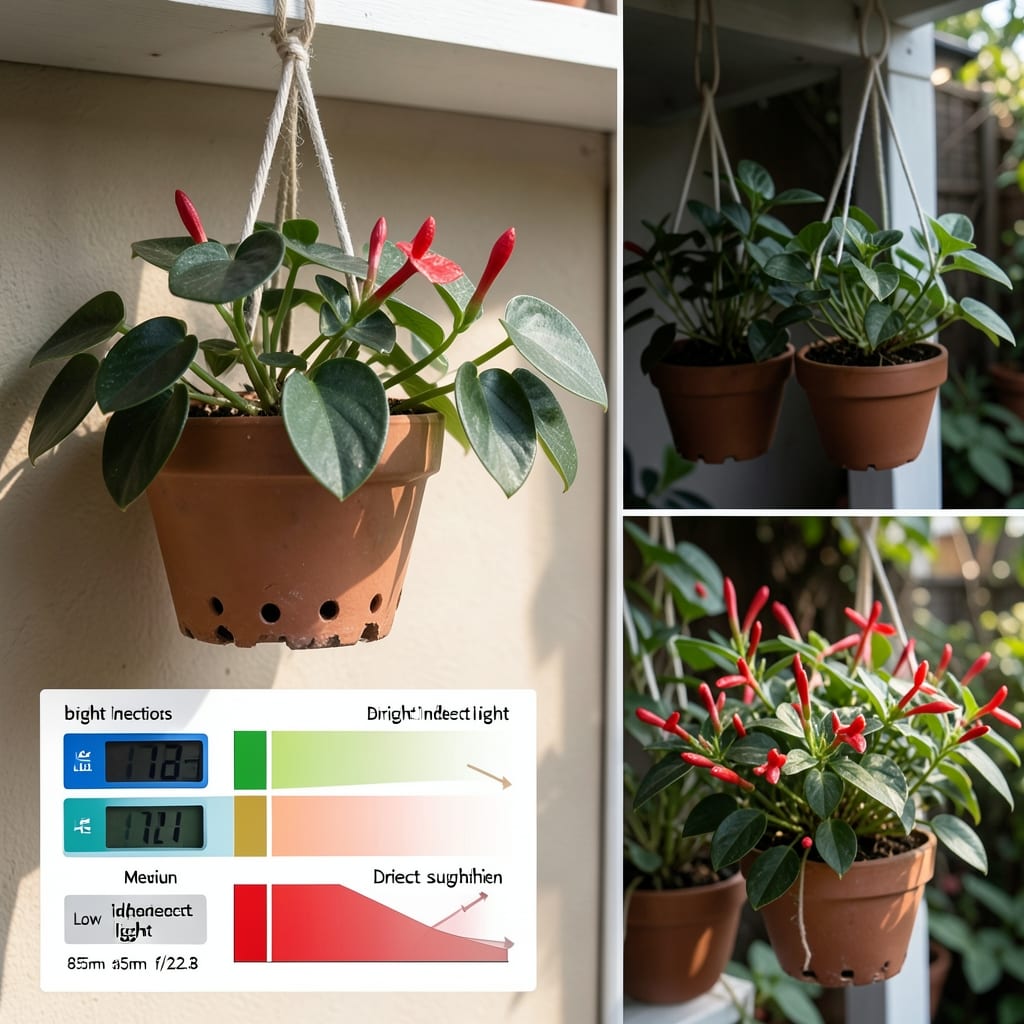 How Much Light Does a Lipstick Plant Need: Bright Indirect Sun for Vibrant Growth