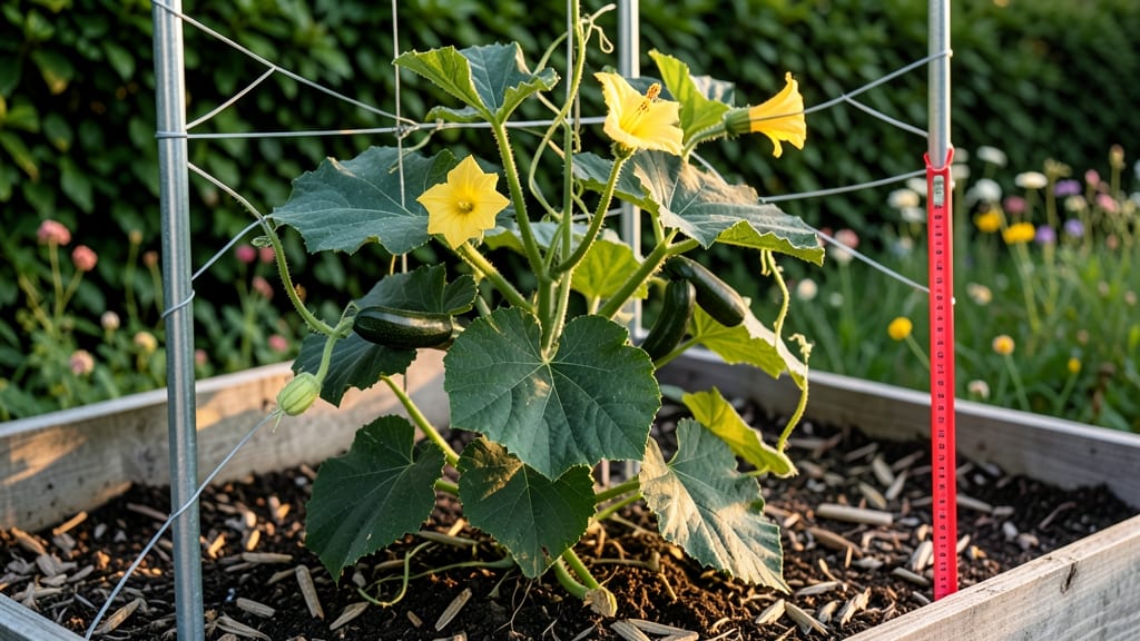 How Tall Will Zucchini Grow Vertically: Trellis Training Secrets for 6-Foot Plants