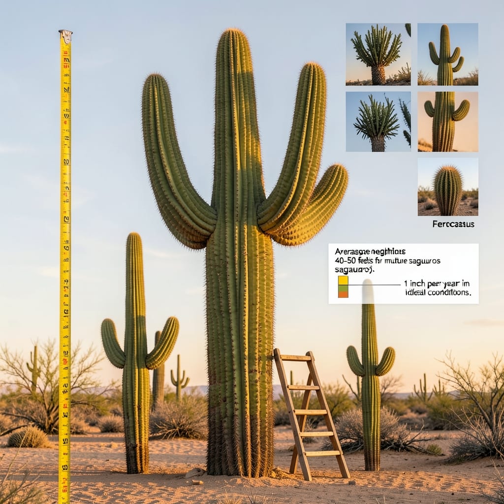 How Tall Can Cactus Grow: Species Breakdown With Surprising Giants