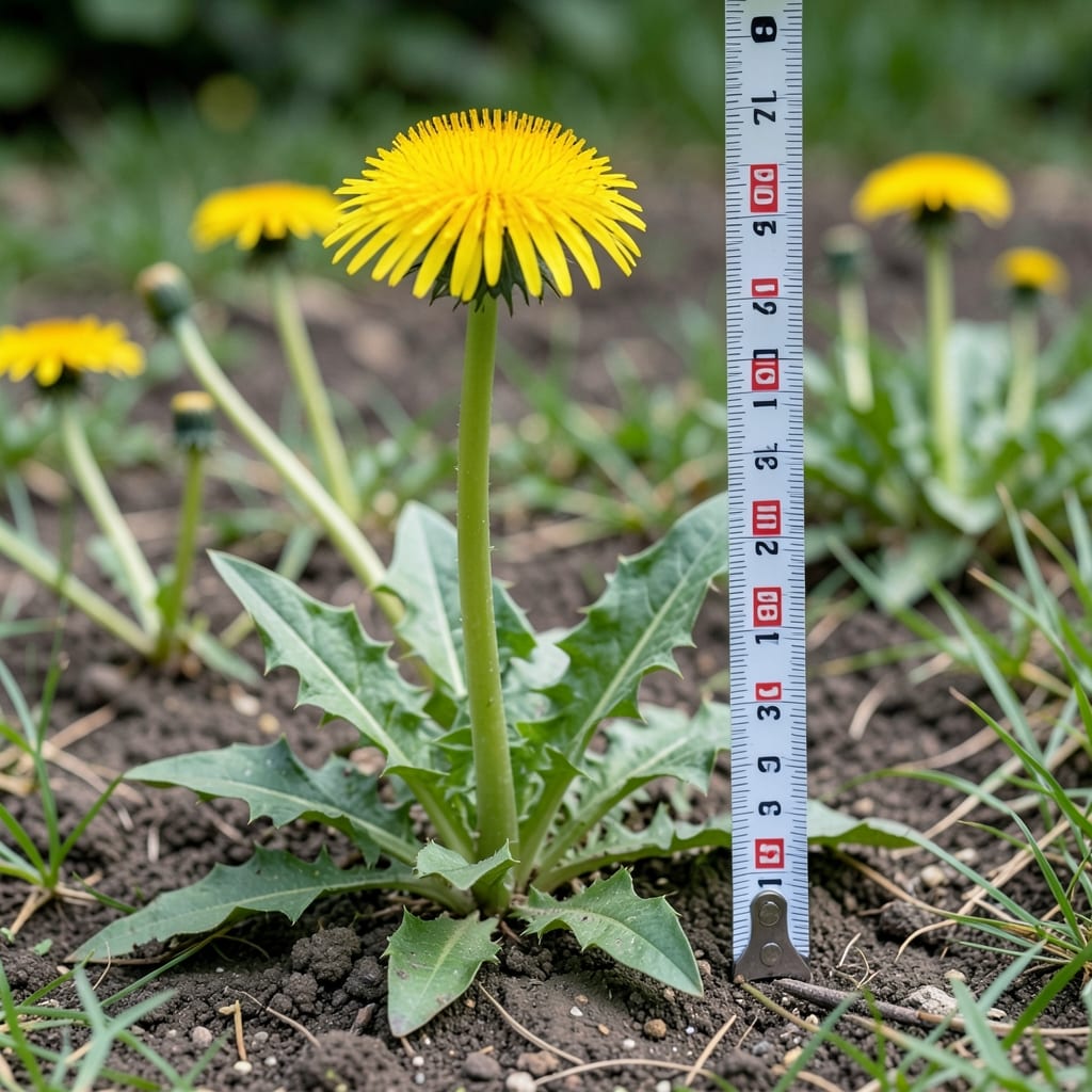 How Tall Can Dandelions Grow: Wild vs Cultivated Height Records Revealed