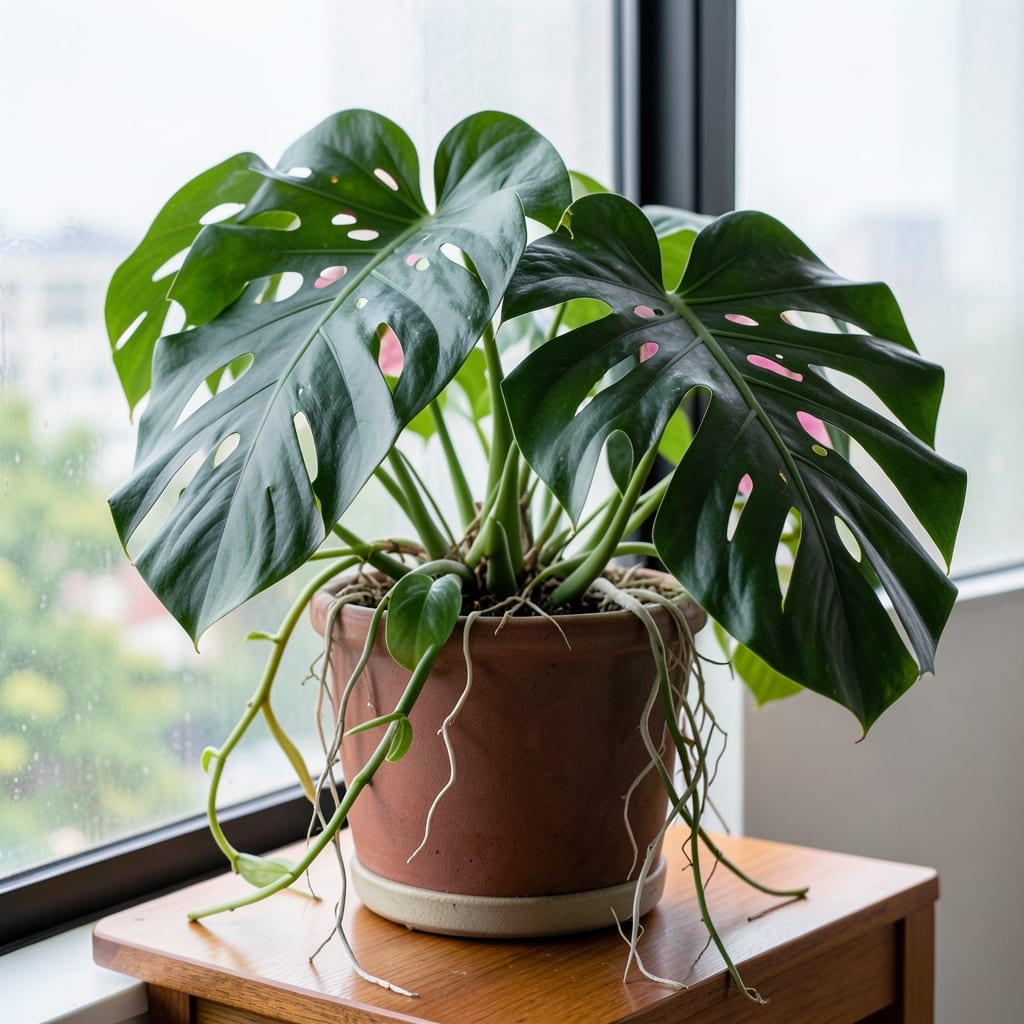 How Tall Can a Monstera Deliciosa Grow: Ceiling-Hugging Heights & Space-Saving Hacks