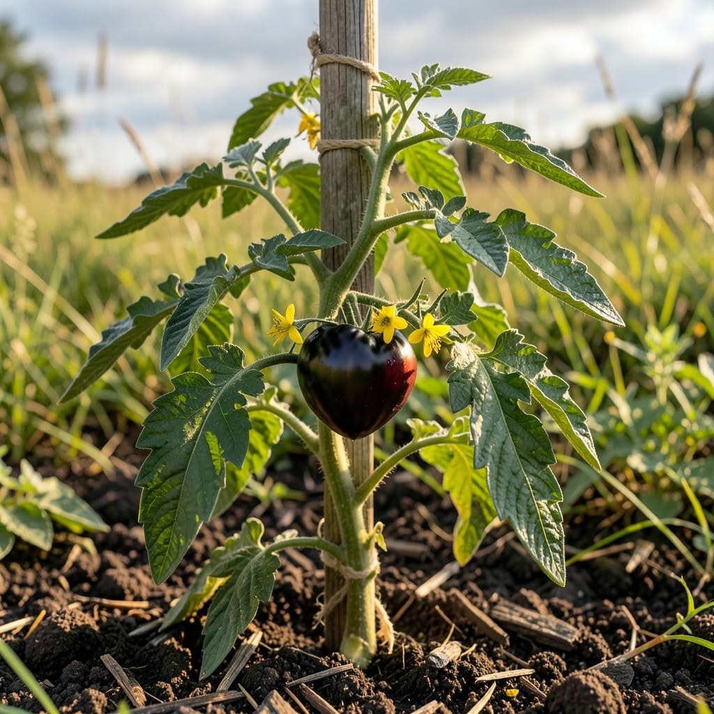 How Tall Do Black Krim Tomatoes Grow: Exact Heights by Variety and Trellis Support Needs