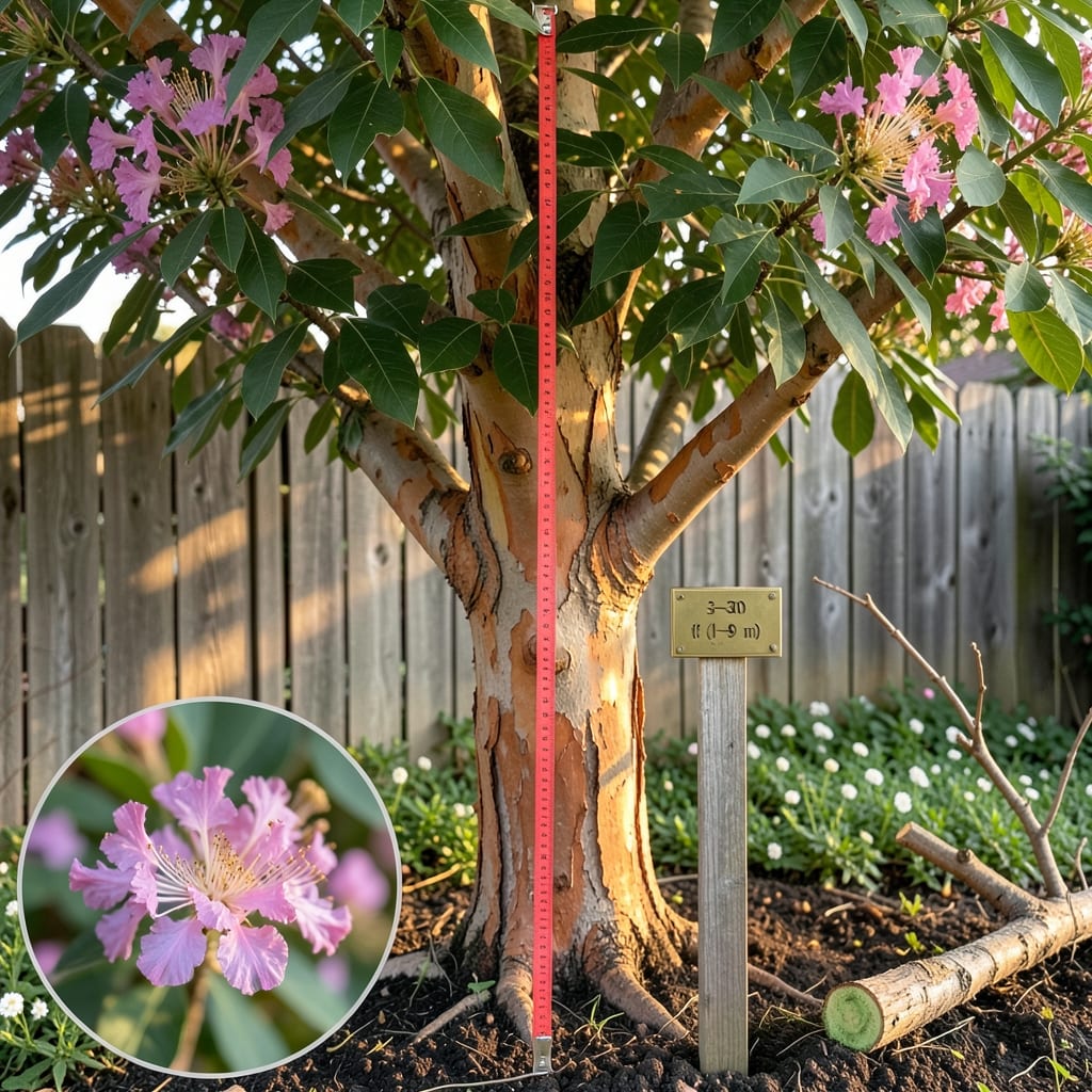 How Tall Can a Crepe Myrtle Tree Grow: Variety Height Ranges & Pruning Impact