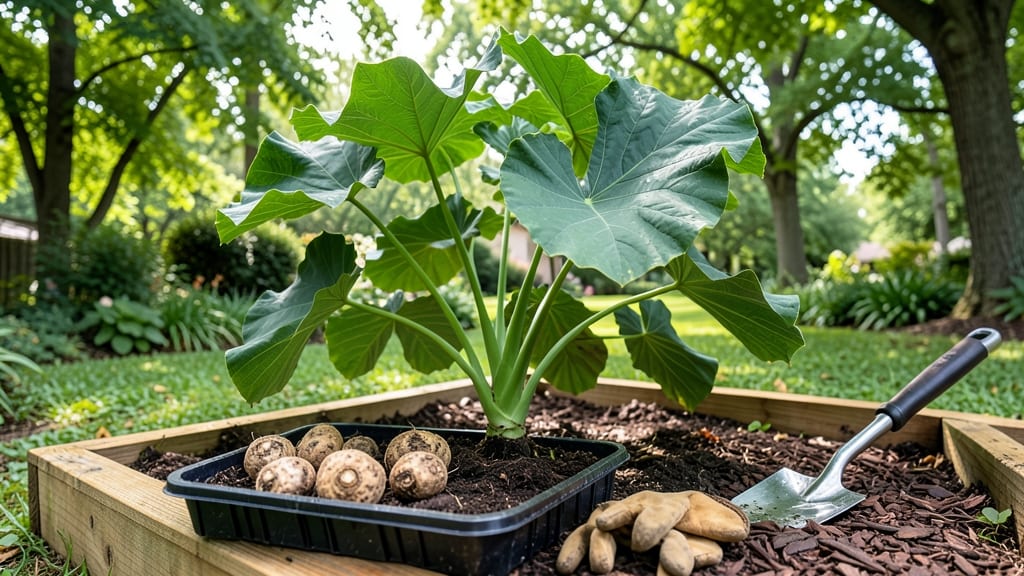 When to Plant Elephant Ear Bulbs in Texas: Heat-Zone Safe Timeline for Bold Foliage