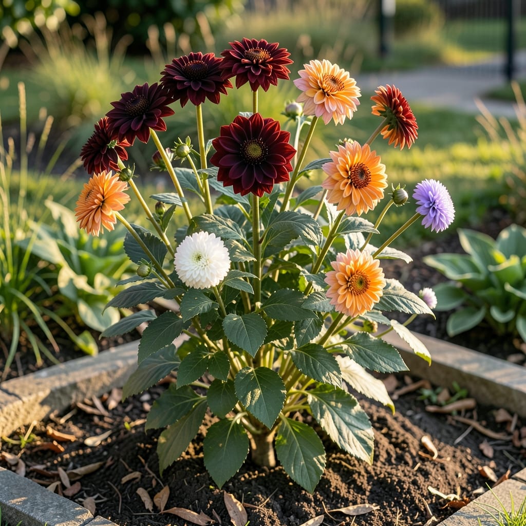 Dahlias How Tall They Grow: Variety Height Guide for Garden Planning