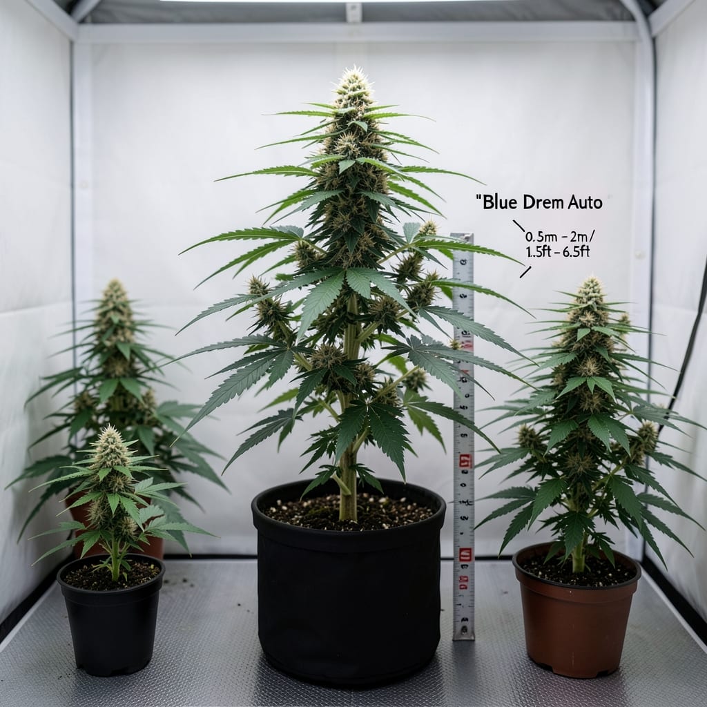 How Tall Do Autoflowering Cannabis Plants Grow: Exact Heights by Strain Type