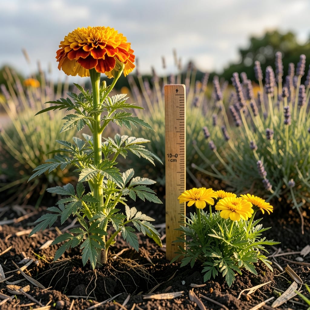 How Tall Can Marigolds Grow: Dwarf to Giant Heights by Variety