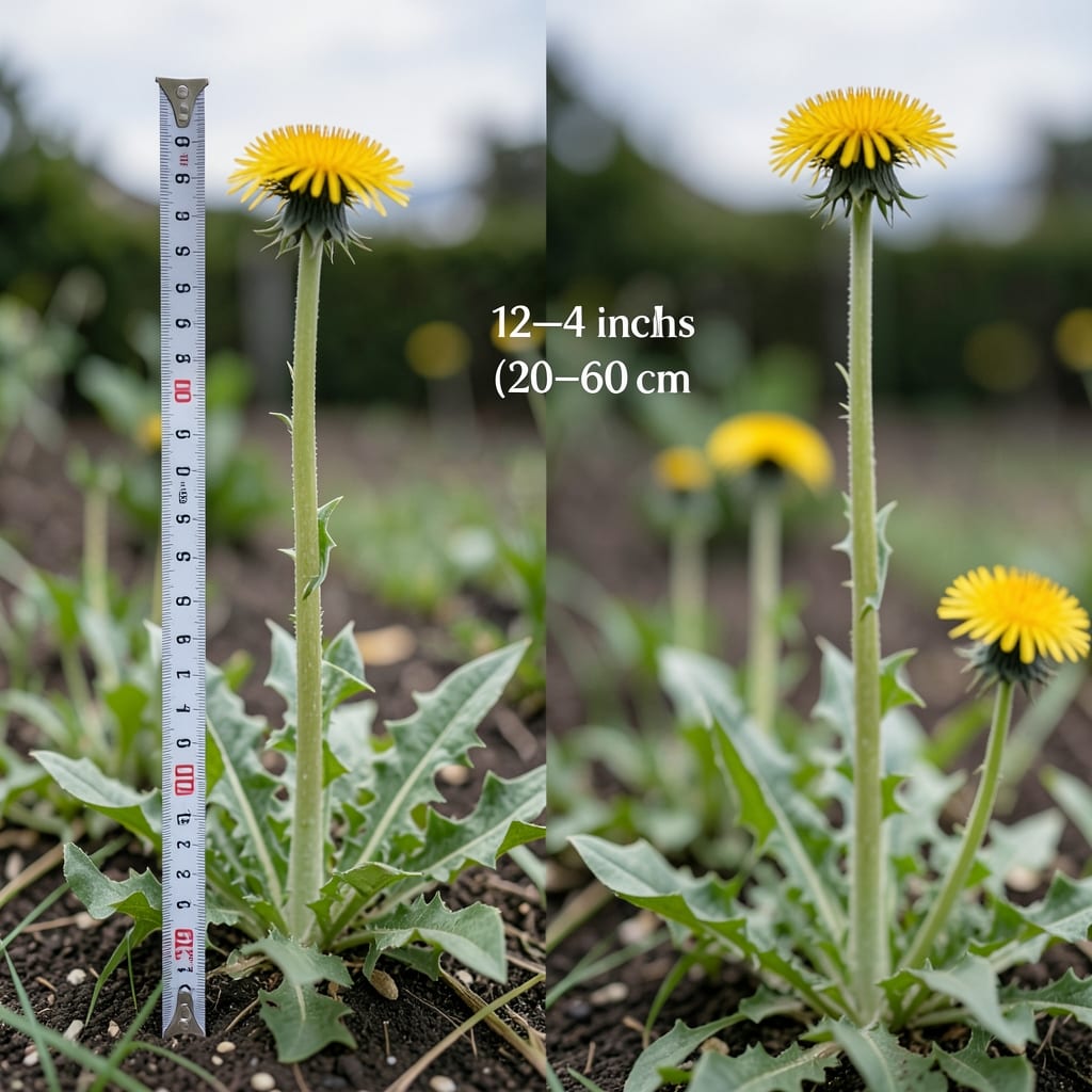 How Tall Can Dandelions Grow: Wild vs Cultivated Height Limits Revealed