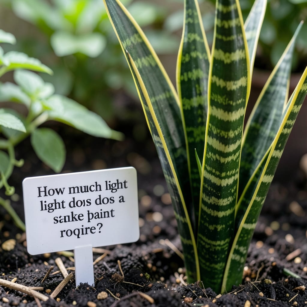 How Much Light Does a Snake Plant Require: Thriving in Low to Moderate Sunlight Without Fading